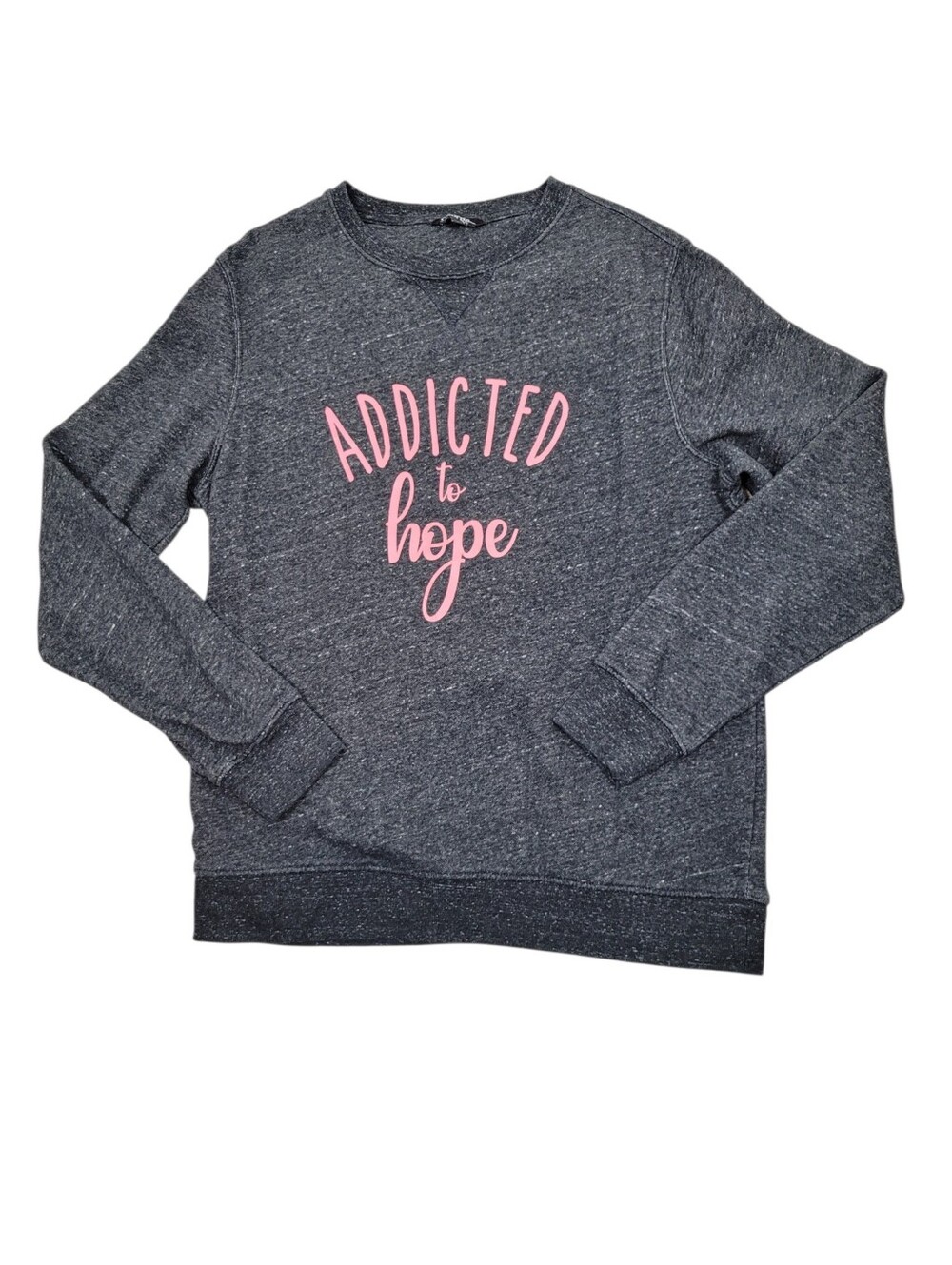 2/$20 George Grey Addicted To Hope Sweatshirt Top Size: M